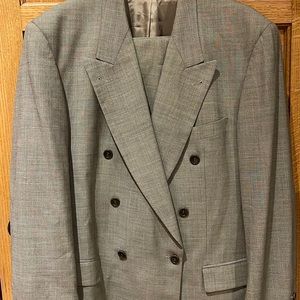 Hugo Boss 1881 Cerruti suit, woven in Italy